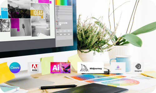 Créer des supports de communication avec un outil de design graphique