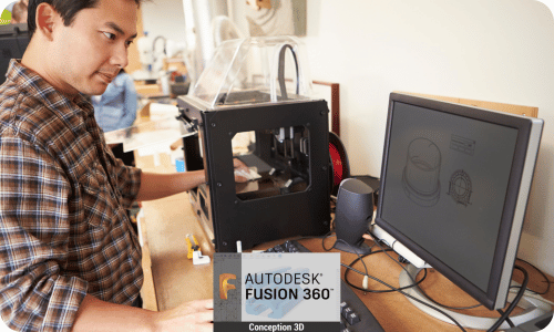 Concevoir des projets techniques en 3D avec Fusion 360